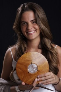 Myrna Domit, vencedora da categoria Trabalho