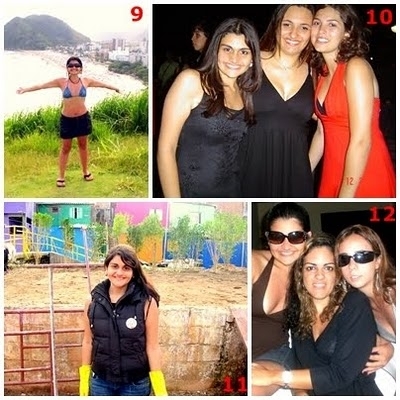 09. Amo Viver assim, livre! 10. Formatura colegial, amigas pra toda vida! 11. Mão na Massa - Projeto Social idealizado por Marcelo Rosenbaum - Voluntária no Capão. 12. Dia de Sol no Guarujá