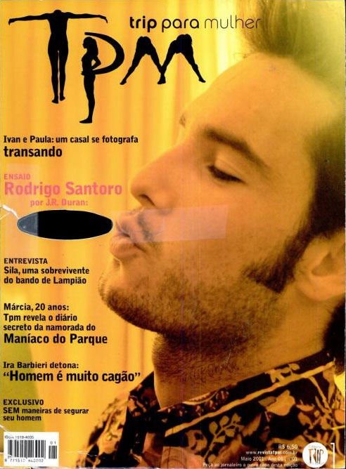 Capa da edição de maio de 2001 da Tpm