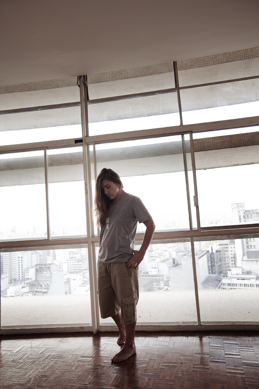 Autumn Sonnichsen; camiseta Redley R$ 138 + bermuda Quiksilver R$ 226