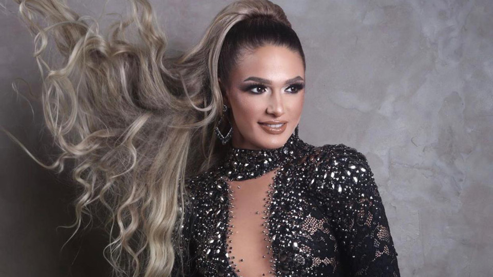 A atriz Glamour Garcia