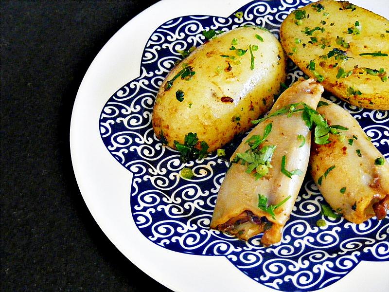 Verão, sombra e lula fresca