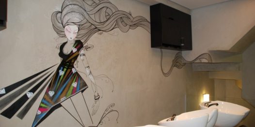 Arte de rua na parede