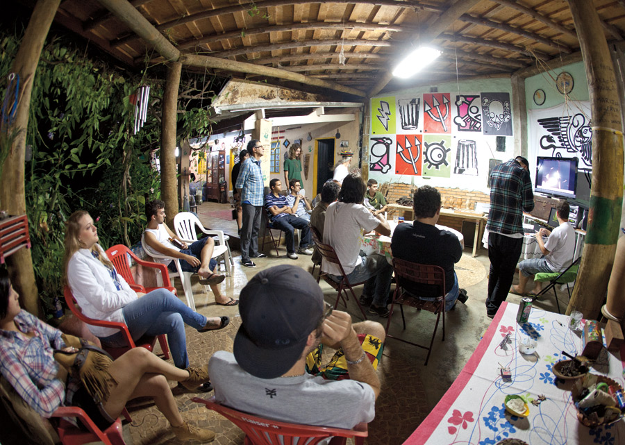 Igreja rastafari invadida