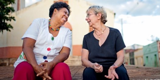 Marika Gidali e Vanete Almeida