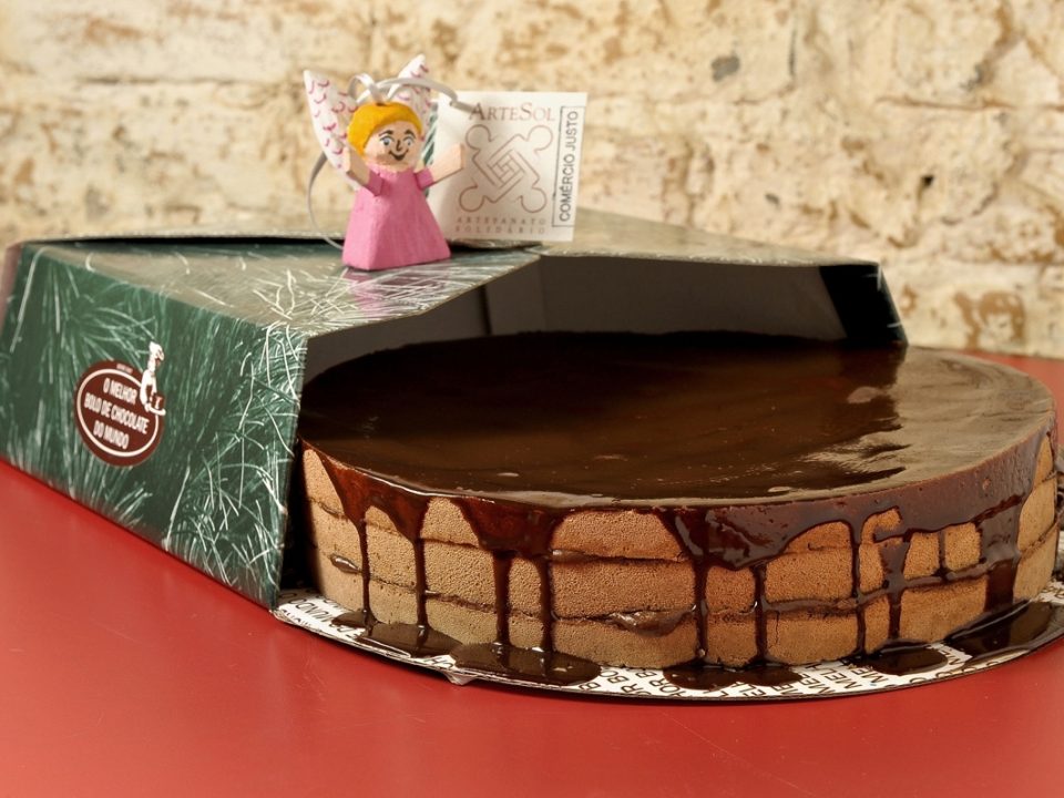 O Melhor Bolo especial de Natal e o enfeitinho