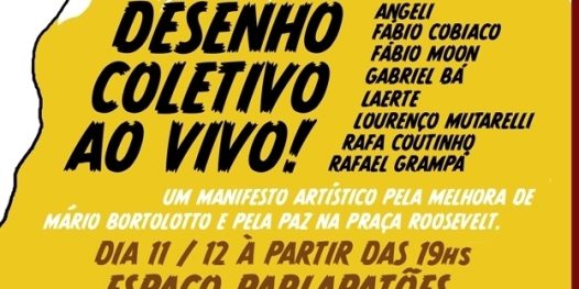 Arte contra a violência em SP