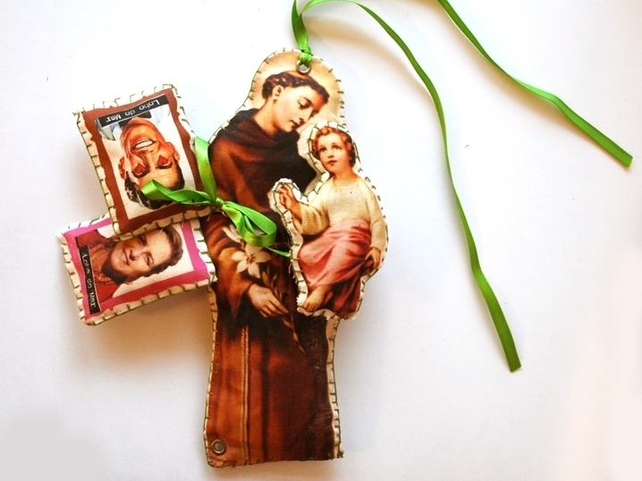 Santo Antônio pronto para a simpatia!