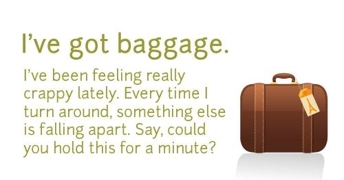 Despacho de bagagem emocional