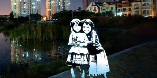 Luz, câmera, stencil