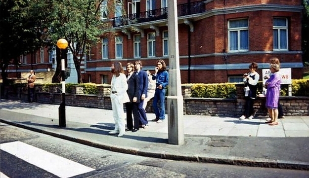 A capa de Abbey Road, dos Beatles