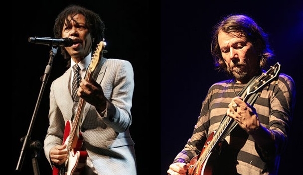 Djavan e Lenine em ação