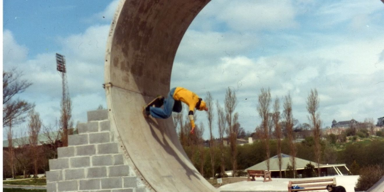 Cena de Skateboard Kings, de 1978 