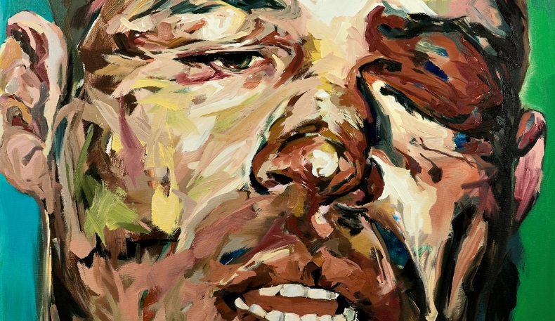 Wanderlei Silva (óleo sobre tela)