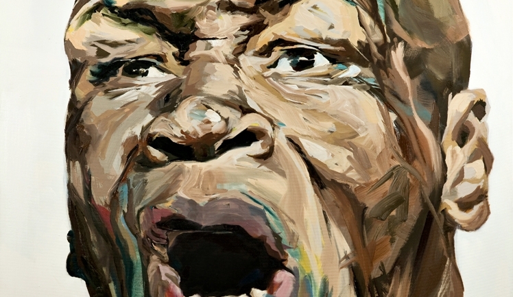 Mike Tyson (óleo sobre tela)