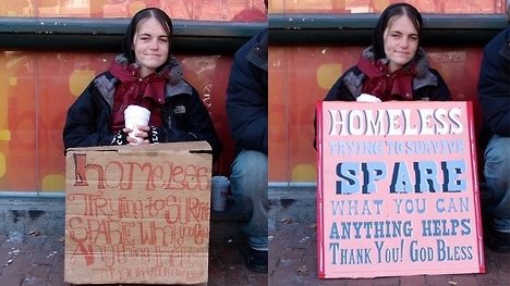Homeless Signs