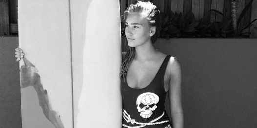 Namorada de surfista