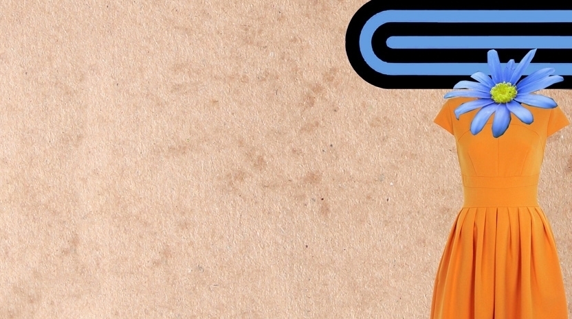 O laranja é o novo rosa e o azul é o novo preto