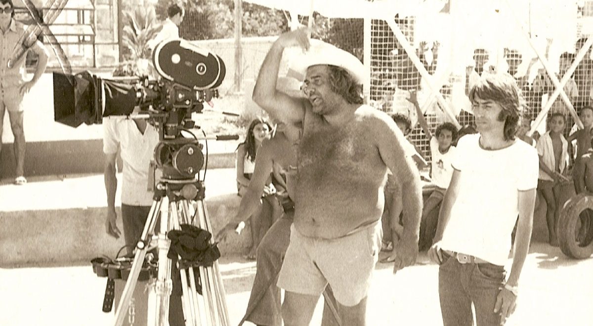 Carlos Imperial dirigindo Esquadrão da Morte, em 1975