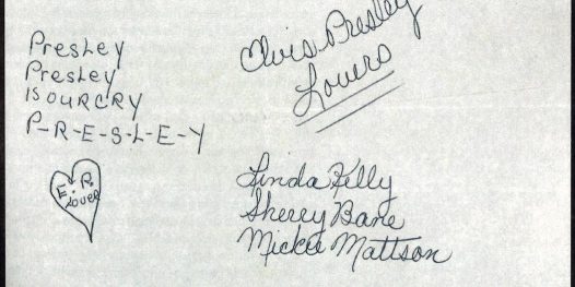 Blog de Shaun Usher desenterra cartas enviadas e recebidas por personalidades de todos os cantos