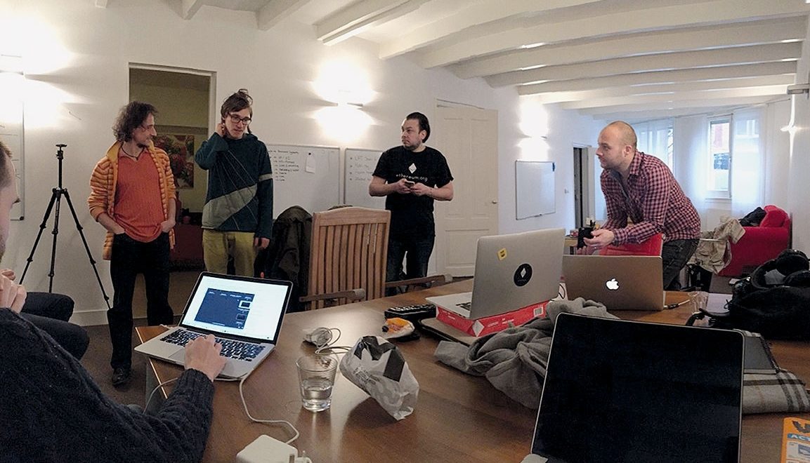 Equipe de Ethereum em Zug, na Suíça