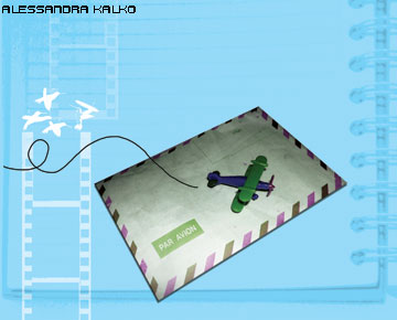 Foi por medo de avião