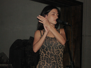 No estúdio: Marina de La Riva