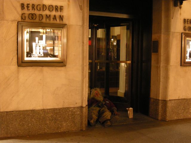 Bergdorf Goodman by night