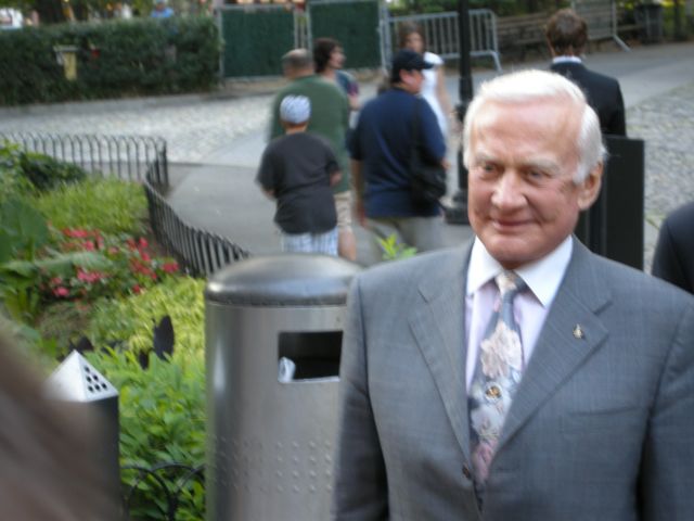 Buzz Aldrin em Nova York