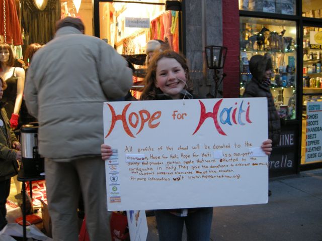 Da Columbus Avenue para o Haiti: ponte entre os extremos