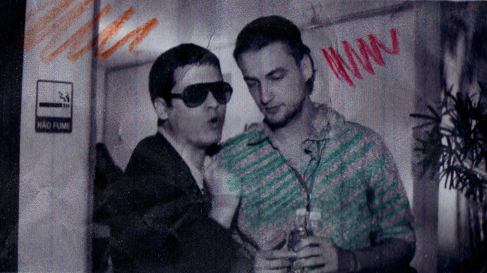 Dudu Jaime e Tite Fernandez dando aula