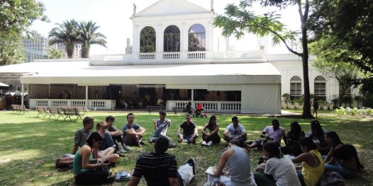 Emanuel Guarani Kaiowá na Bienal