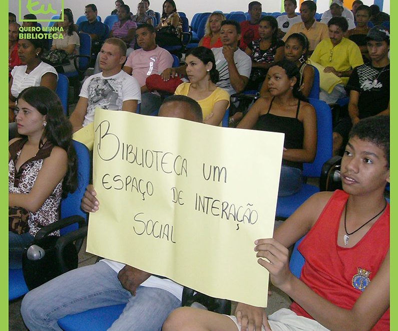 Campanha “Eu quero minha biblioteca”