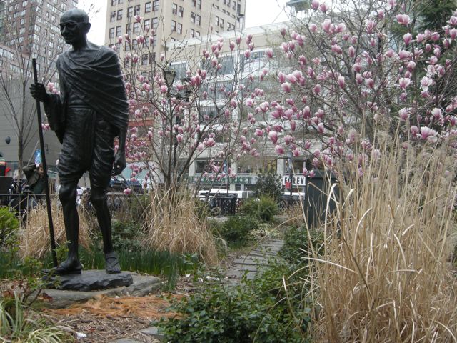 O Mahatma Gandhi da Union Square