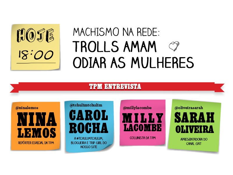 Campus Party AO VIVO:  Machismo na rede: trolls amam odiar as mulheres