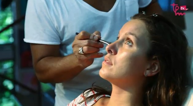 A maquiagem carnavalesca