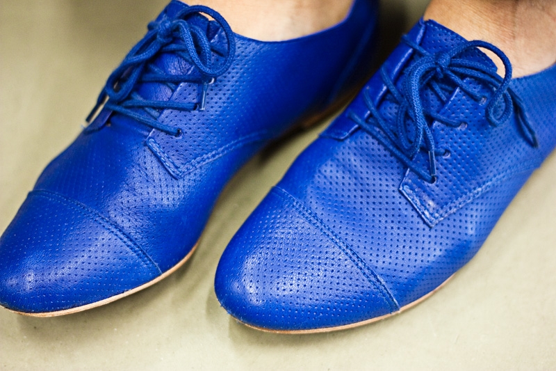 Para Tudo: Olha o Oxford azul de Jaqueline Amaral