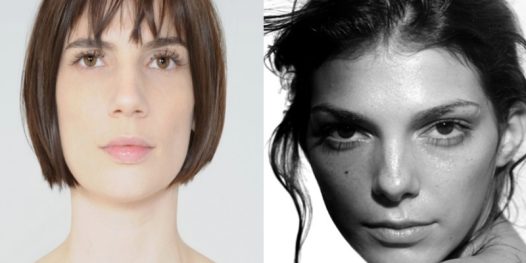 Nina Becker e Barbara Eugênia juntas no palco