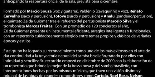 Amanhã tem Zé da Guiomar