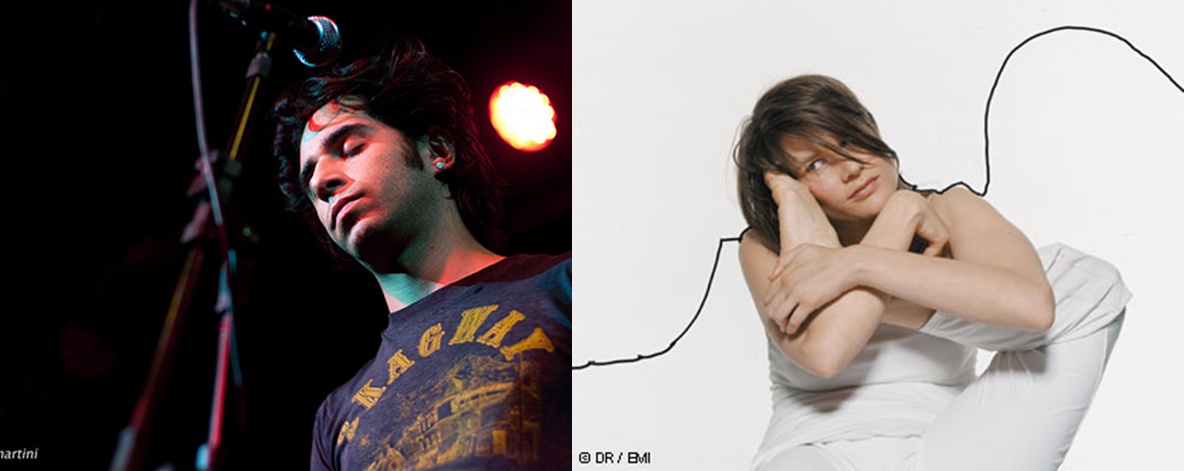 Thiago Pethit e a Cantora francesa Camille