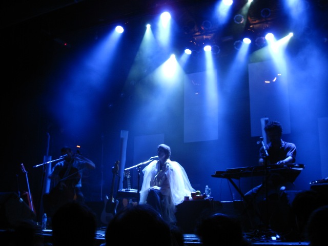 Foto do show de segunda-feira (23/11)