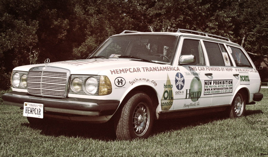 Mercedes-Benz movido a óleo de Cannabis