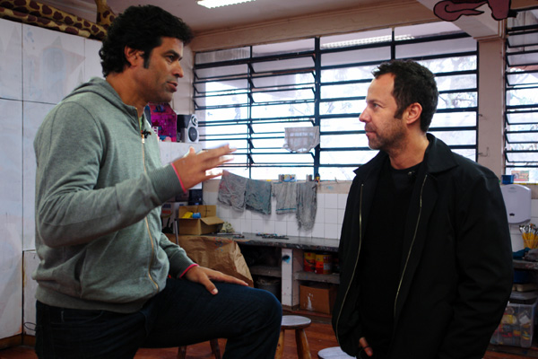 Conversa entre titãs