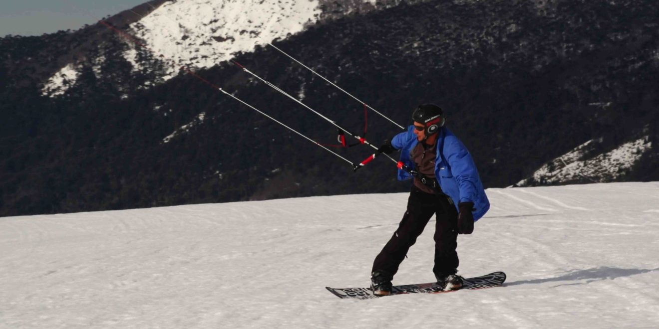 Um rolê de kite no Chile