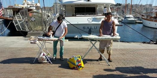 Cara, você sabe passar roupa?