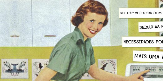 Bill, hoje a louça é sua