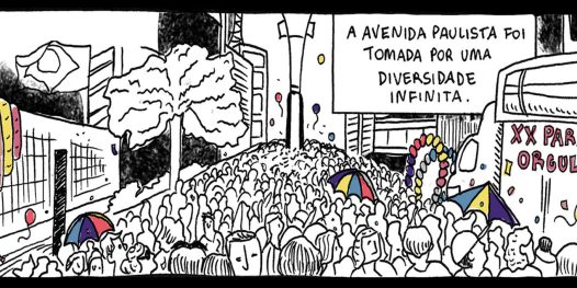 Parada do Orgulho LGBT em quadrinhos