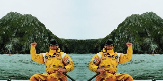 Dobrando o cabo horn em um barco a vela