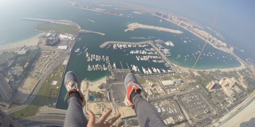 Os roof toppers não têm medo de morrer (?)