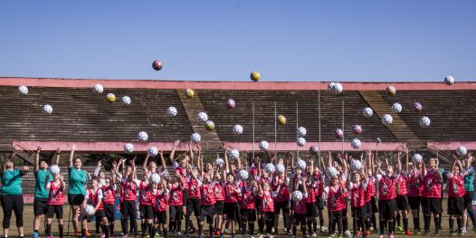 Futebol é coisa de mulher!